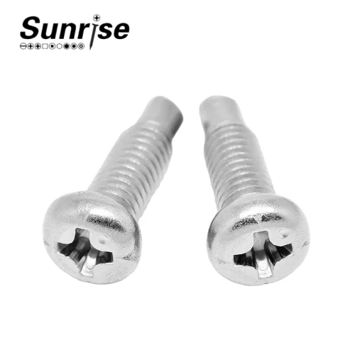 Pan head phillips machine hardware screw with zinc plating China factory 2