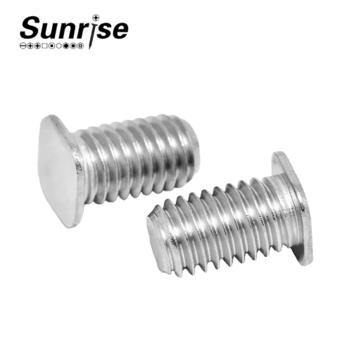 SUS304 stainless steel Square flat head screw M8 mechanical tooth bolts and screws 1
