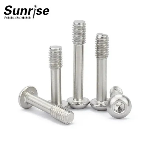 SS304/316 Metric M3 kuusiokolokanta painikkeen pään kiinnitysruuvi